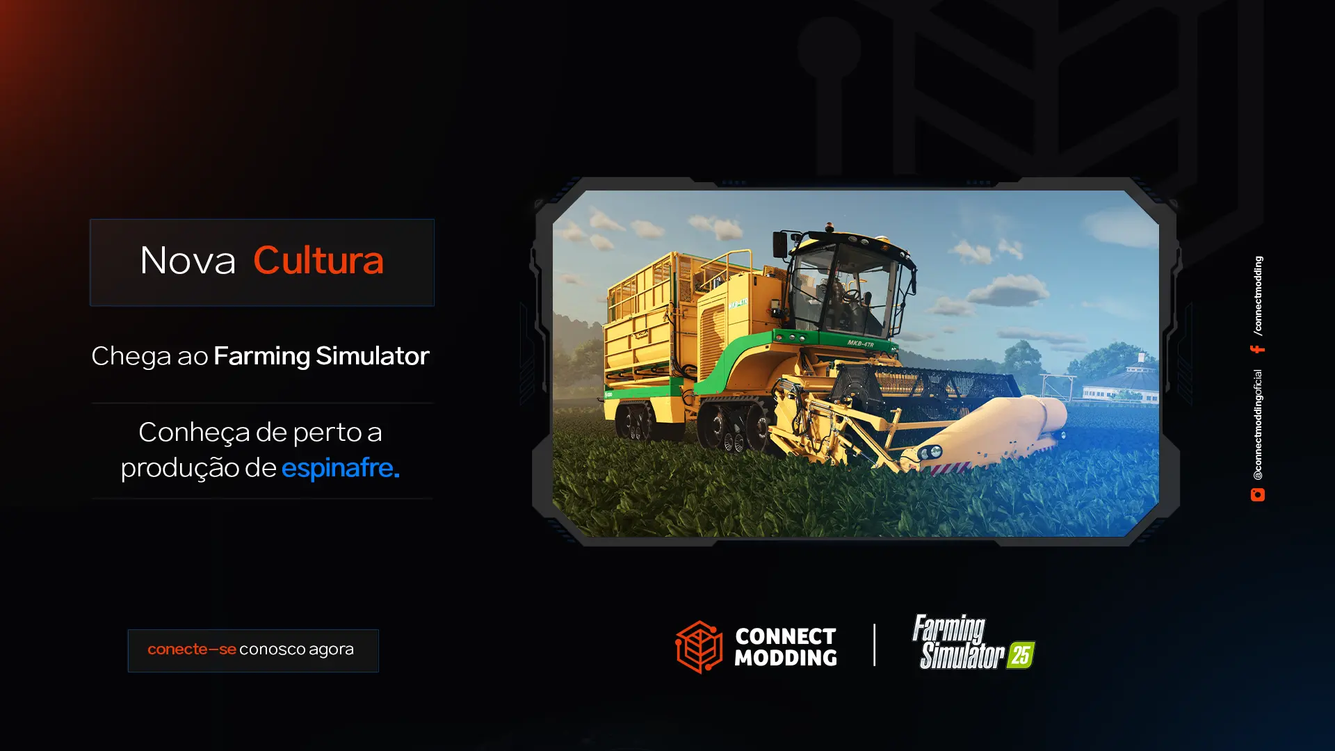 Nova cultura chega a Farming Simulator - Espinafre